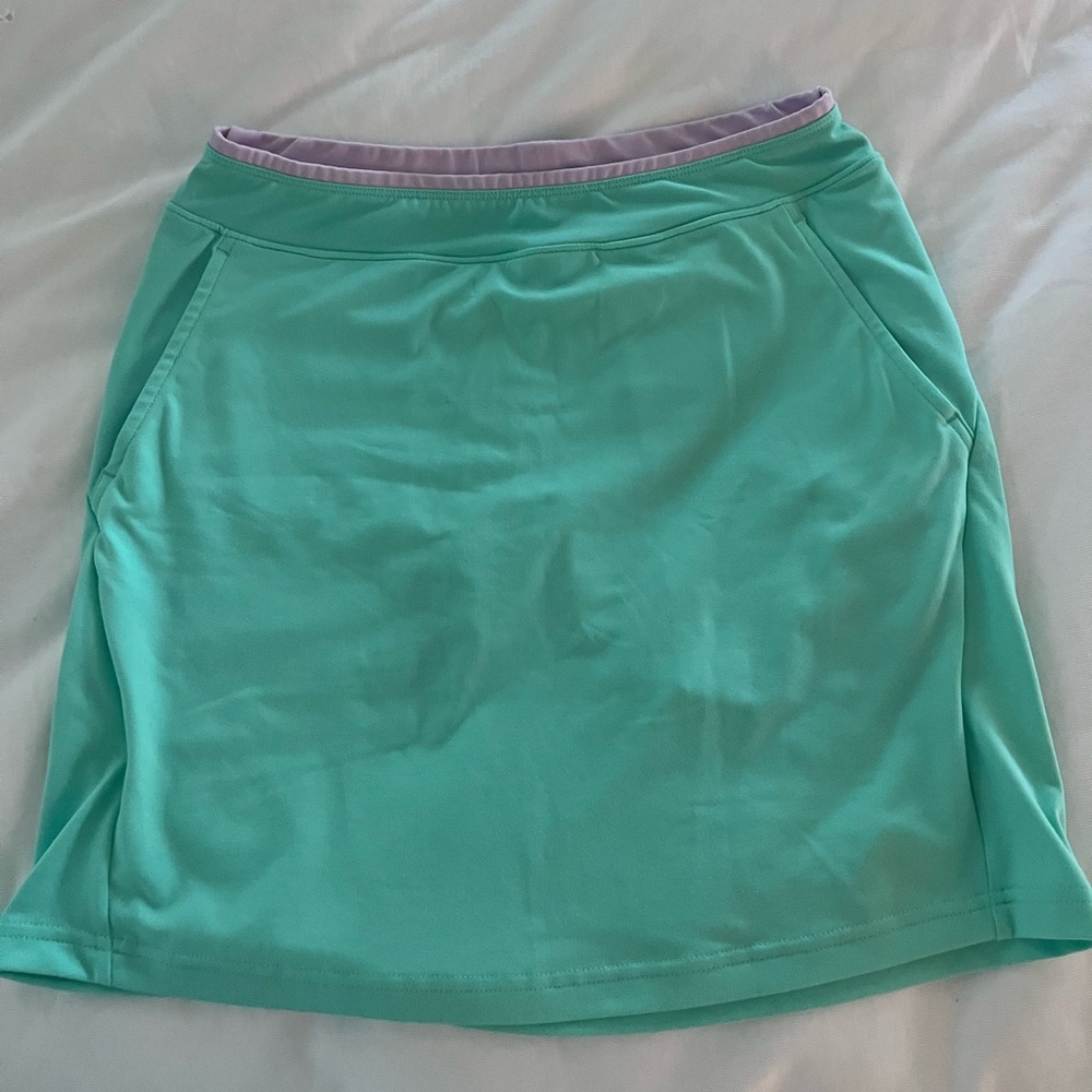 Ralph Lauren Mini Golf Skort Mint Green and Lilac